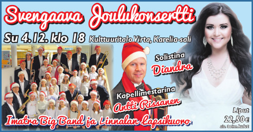 Joulukonsertti 04.12.2016 18:00