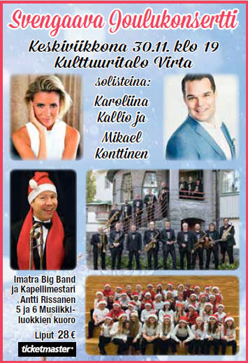 Joulukonsertti 30.11.2022 19:00